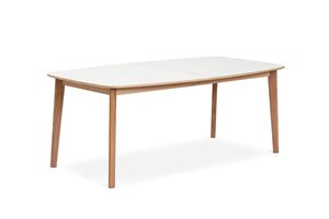 SKOVBY SM119 - Spisebord - Bordplade hvid laminat - Stærk pris